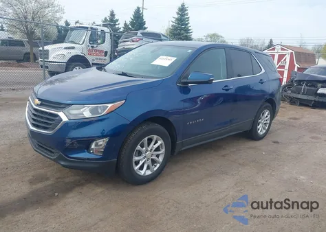 2019 Chevrolet Equinox Lt z USA, uszkodzony, nr VIN 2GNAXJEV0K6252116